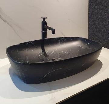 B Backline Ceramic Table Top Wash Basin 60 x 38 cm