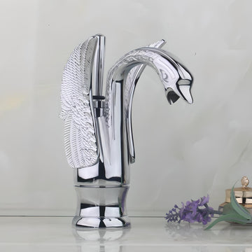 B Backline Brass Wash Basin Hot & Cold Basin Mixer Tap Chrome