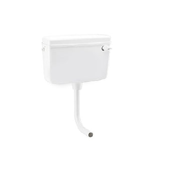 B Backline  PVC Flushing Cistern, Flush Tank, 10 LTR Capacity Tank White