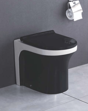 B Backline Ceramic Western EWC S-Trap Floor Mounted Toilet Commode