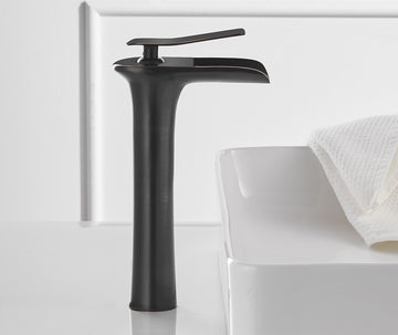 B Backline Brass Wash Basin Hot & Cold Basin Mixer Basin Tap Black Color