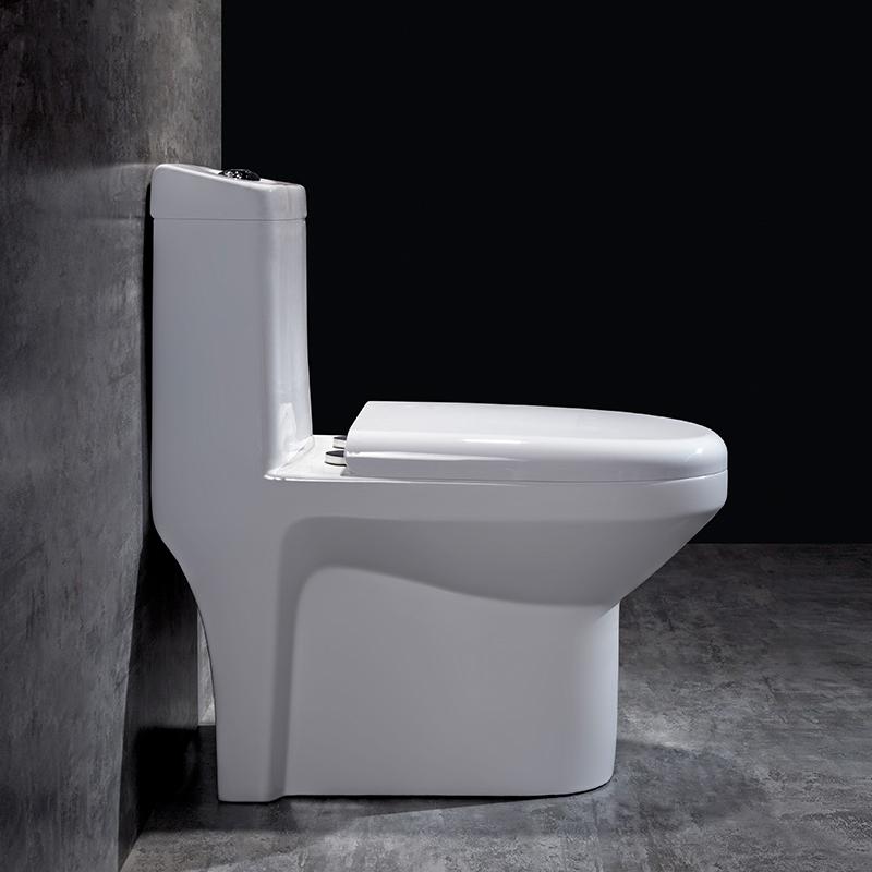 Ceramic One Piece Floor Mounted European Water Closet/Commode For Bathroom 9 Inch S-Trap - Bath Outlet