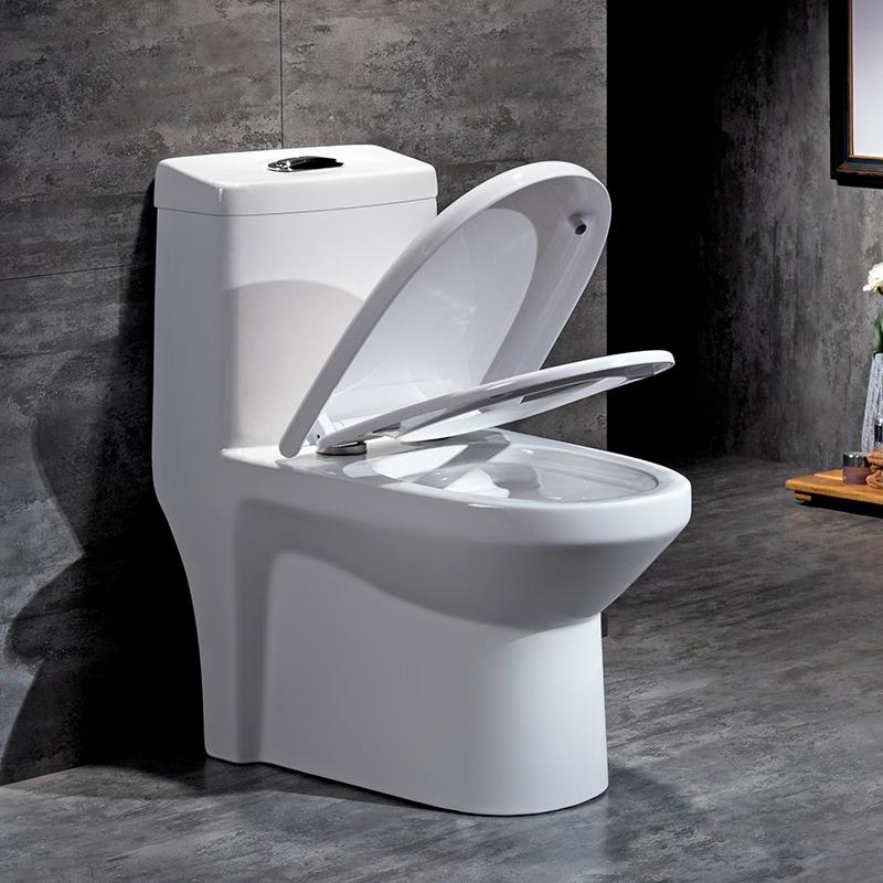 Ceramic One Piece Floor Mounted European Water Closet/Commode For Bathroom 9 Inch S-Trap - Bath Outlet