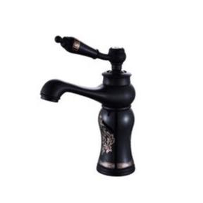 B Backline Brass Black Color Wash Basin Hot & Cold Basin Mixer Tap