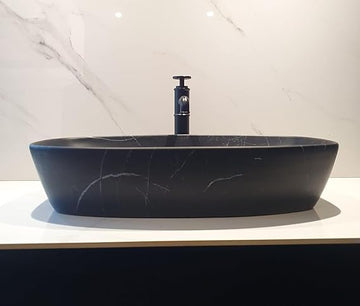 B Backline Ceramic Table Top Wash Basin 60 x 38 cm
