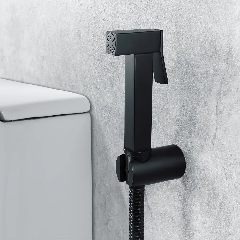 B Backline Black Matt Toilet Jet Spray Health Faucet Flexible Hose