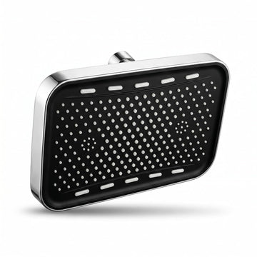 Overhead Shower Size- 35 cm x 21.5 cm Showerhead For Bathroom (Without Arm)