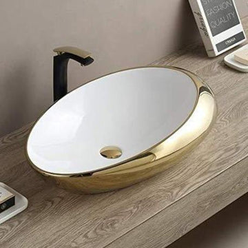 Table Top Designer Wash Basin 49 X 31 X 14 Cm - Bath Outlet