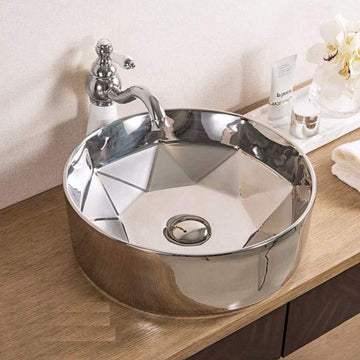 Table Top Designer Wash Basin 41 X 41 X 15 Cm - Bath Outlet