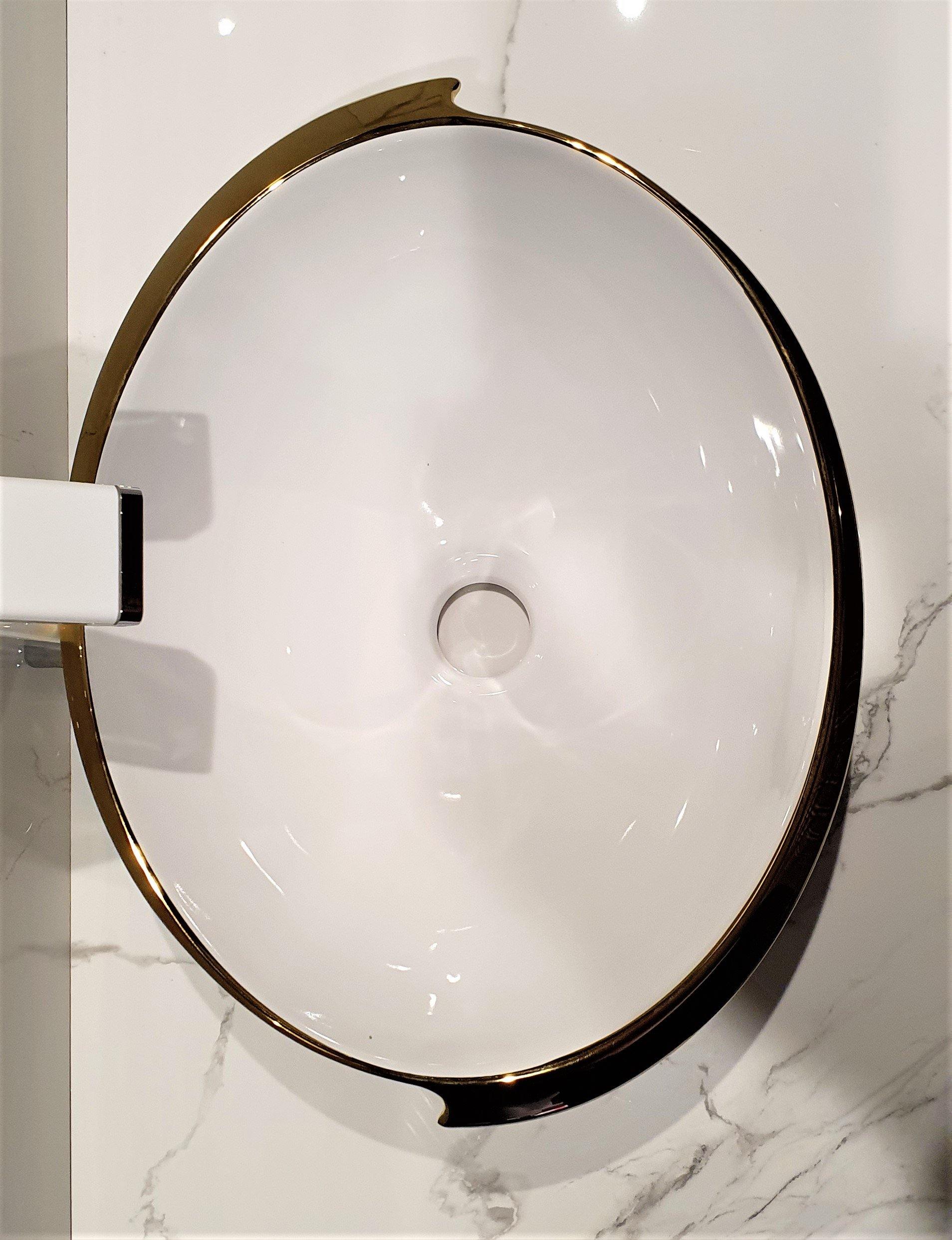 Table Top/Over Counter Wash Basin Vessel Sink 41 X 32 X 15 Cm - Bath Outlet
