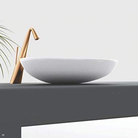Table Top Ceramic Wash Basin 57 X 41 X 13 Cm - Bath Outlet