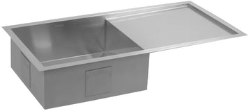 Hafele Stainless Steel Kitchen Sink SS 304 EMERALD R 3618 (36 X 18 X 8 inches) - Satin