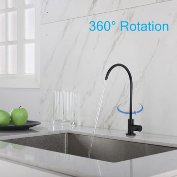 B Backline RO Mineral Water Tap purifiers Tap / Faucet 304 Stainless Steel Kitchen Sink Faucet Tap 360° Rotatable RO Drinking Water Filter