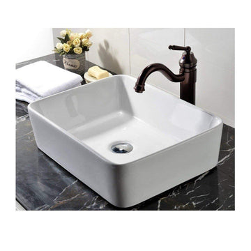 Table Top Ceramic Wash Basin 49 X 38 X 14 Cm - Bath Outlet