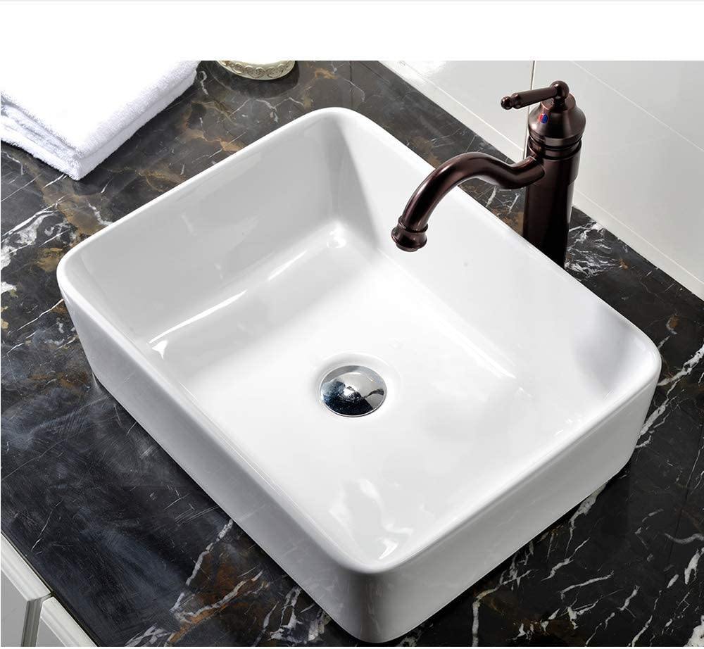 Table Top Ceramic Wash Basin 49 X 38 X 14 Cm - Bath Outlet