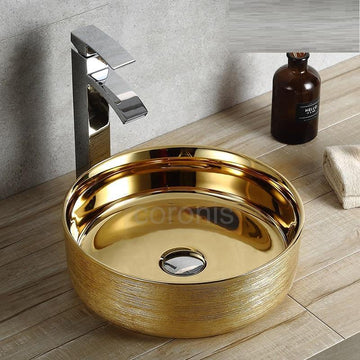 Table Top Designer Wash Basin 36 X 36 X 12 Cm - Bath Outlet
