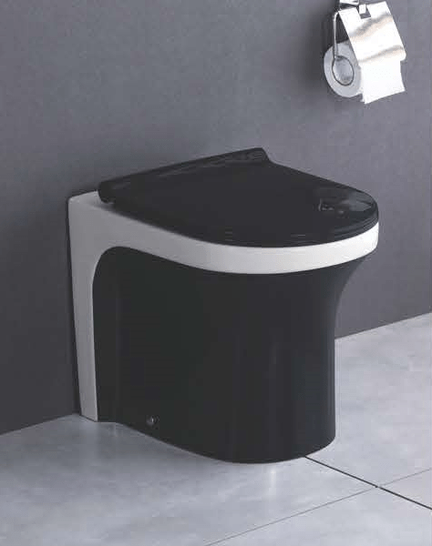 Ewc Commode B Backline Ceramic Western EWC S-Trap Floor Mounted Toilet Commode
