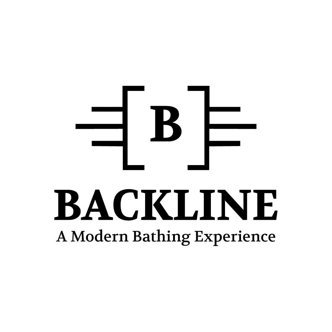 B Backline Ceramic Table Top Wash Basin 24 x 13.5 x 4 Inches Black Matt