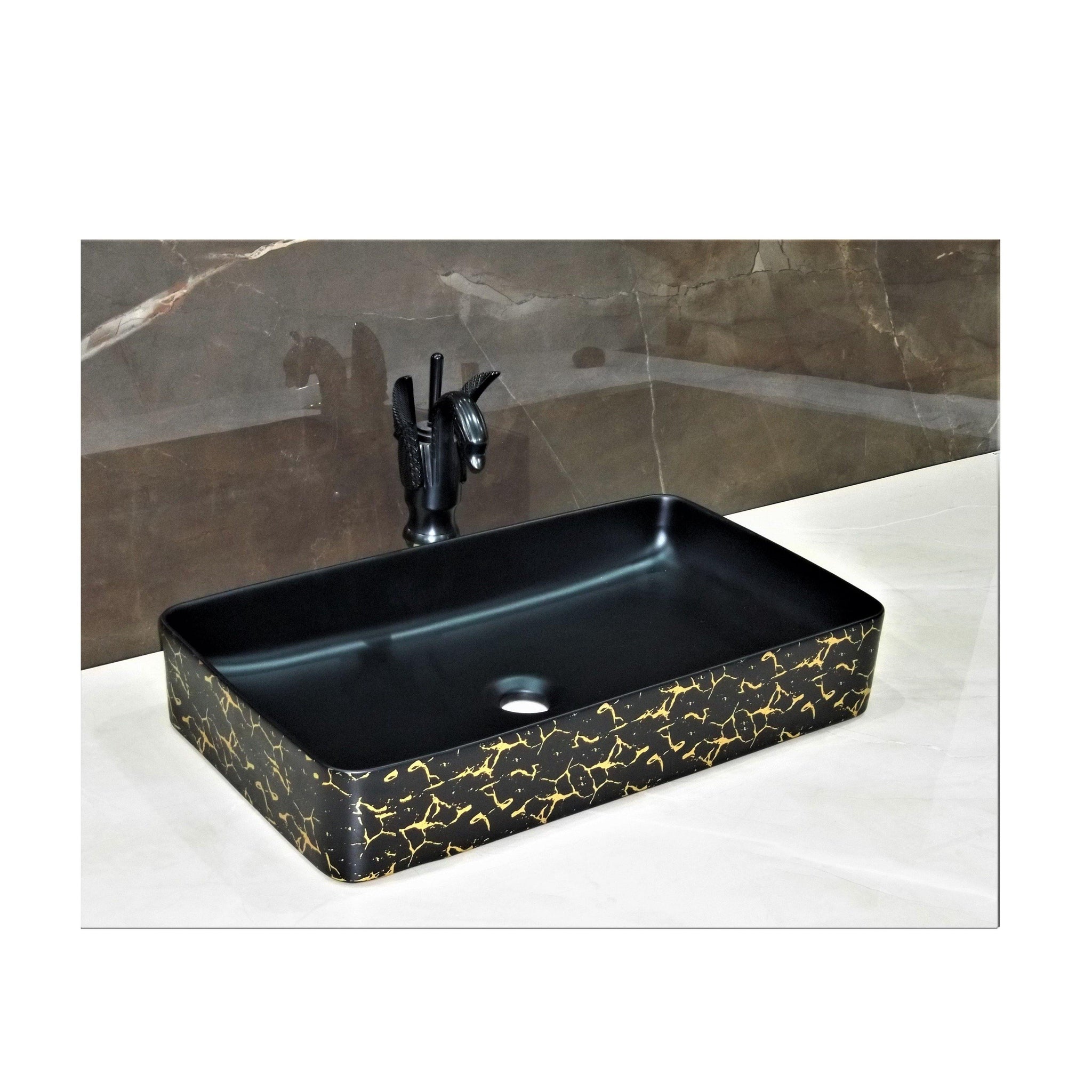 Table Top Designer Wash Basin 60 X 35 X 11 Cm - Bath Outlet