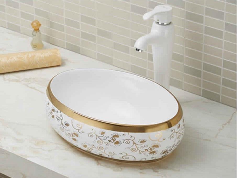 Table Top Designer Wash Basin Vessel Sink For Bathroom And Living Room - Bath Outlet