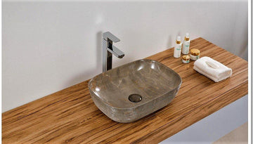 Table Top/Over Counter Wash Basin/Vessel Sink 46 X 33 X 13 Cm