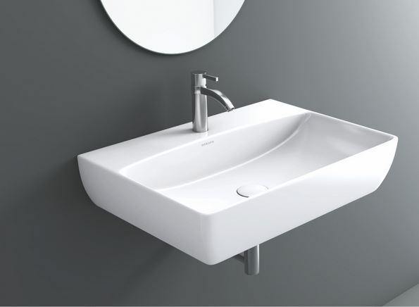 Table Top Ceramic Wash Basin 56 X 41 X 13 Cm - Bath Outlet