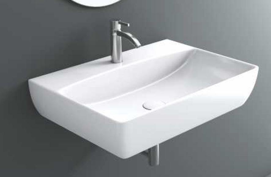 Table Top Ceramic Wash Basin 56 X 41 X 13 Cm - Bath Outlet