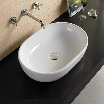Table Top Ceramic Wash Basin 48 X 37 X 15 Cm - Bath Outlet
