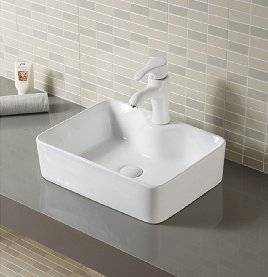 Table Top Ceramic Wash Basin 49 X 38 X 13 Cm - Bath Outlet